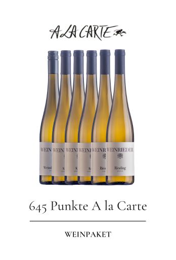 Weinpaket 645 Punkte A LA CARTE